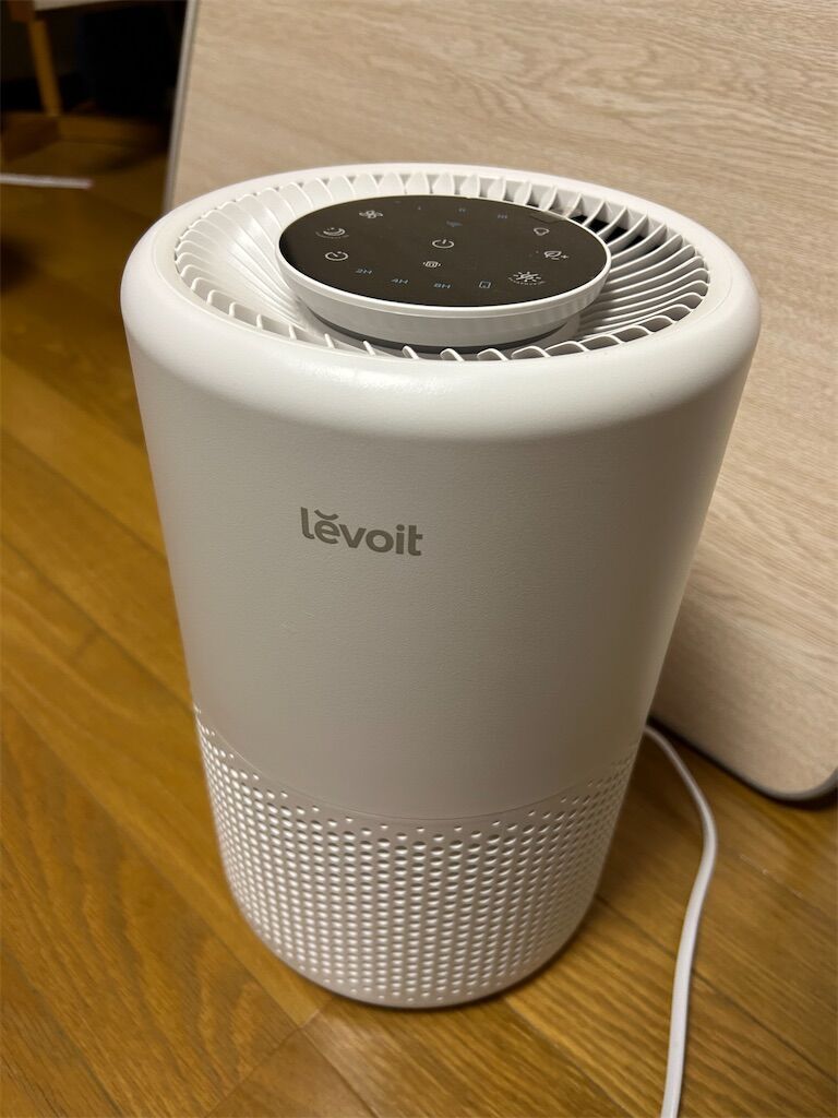 実際に使ってみた】卓上 空気清浄機はlevoit core200Sがおすすめ