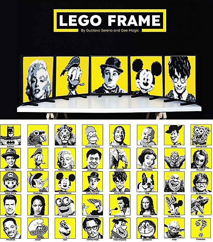 LEGO FRAME - 日本語補足付き - - B級手品師（マジック編）