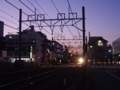 [風景]線路沿いの夜景