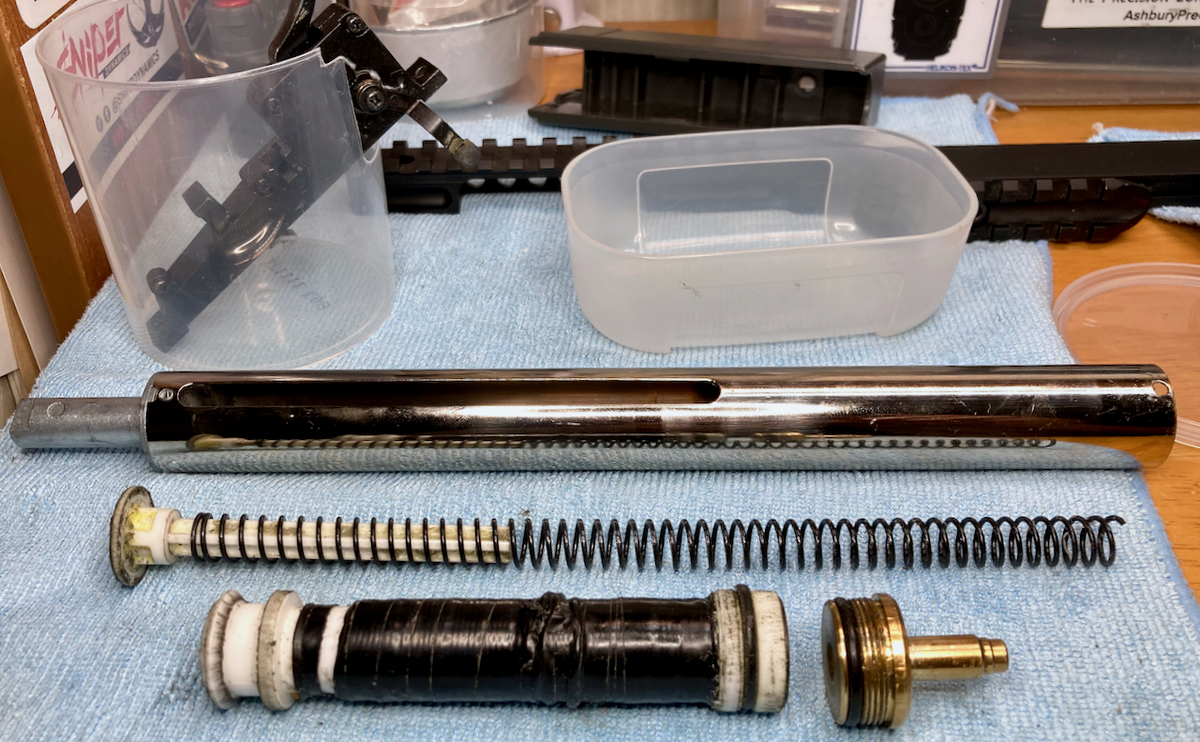 東京マルイ VSR-10 スコープ インナーバレル付き シリンダー交換