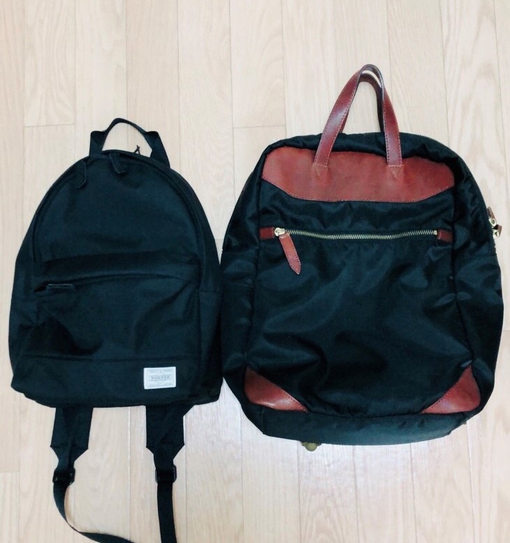 通勤にもオススメ ポーターガールのリュックを使ってみた １dkふたりぐらし