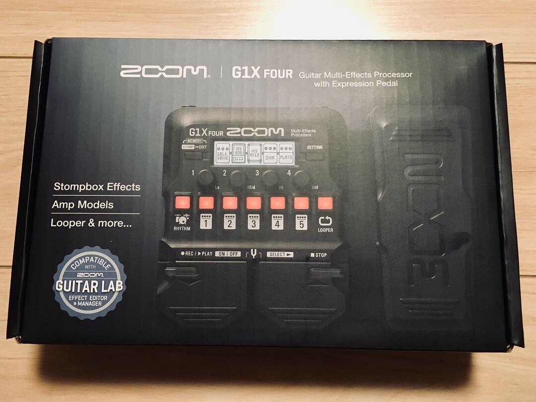 【超歓迎された】 ZOOM ( ギター用マルチエフェクター FOUR G1X ) ズーム - エフェクター