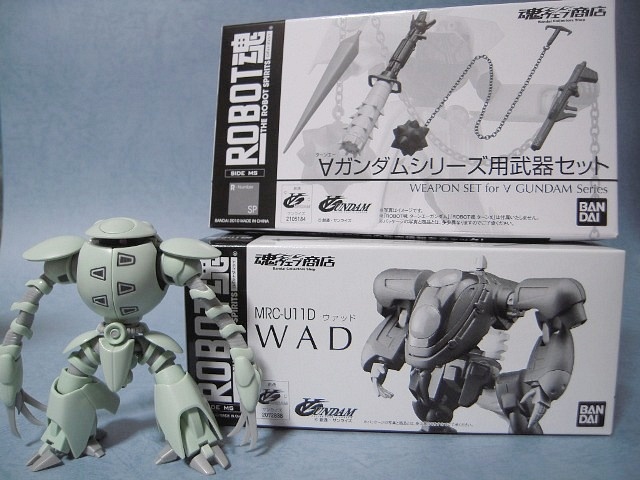 ROBOT魂　SIDE MS WAD ウァッド（魂ウェブ限定） ∀ガンダム ROBOT魂 ＜SIDE MS＞ ウァッド | ガンダムシリーズ フィギュア