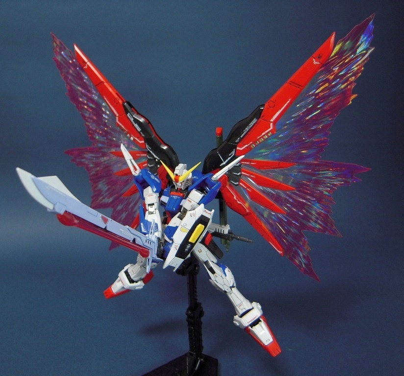 BANDAI - RG デスティニーガンダム拡張ユニット光の翼 RG 1/144 デスティニーガンダム用 拡張エフェクトユニット“光