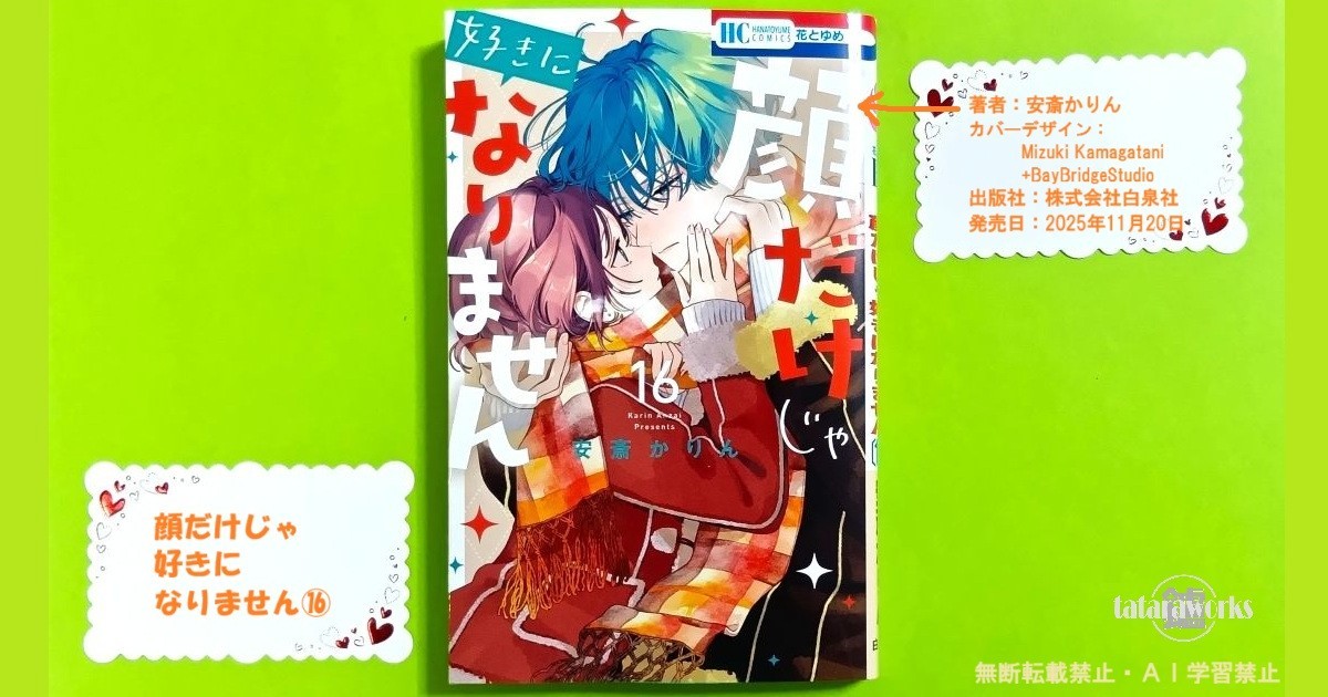 顔だけじゃ好きになりません〗16巻あらすじ・感想！奏人は決着をつける