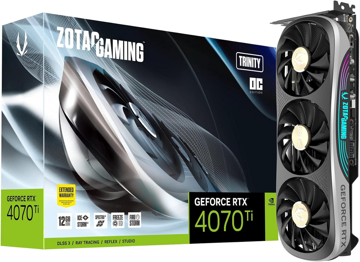 ZOTAC GAMING GeForce RTX 4070 Ti Trinity OC