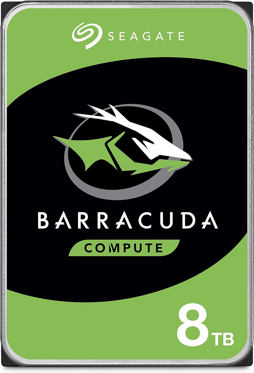 【Amazon.co.jp限定】 シーゲイト(SEAGATE) Seagate BarraCuda 3.5" 8TB 内蔵ハードディスク HDD 2年保証 6Gb/s 256MB 5400rpm 正規代理店品 ST8000DM004