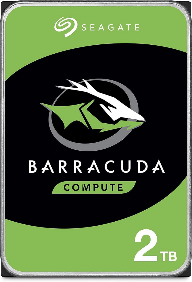 Seagate BarraCuda 3.5" 2TB 内蔵ハードディスク HDD 2年保証 6Gb/s 256MB 7200rpm 正規代理店品 ST2000DM008