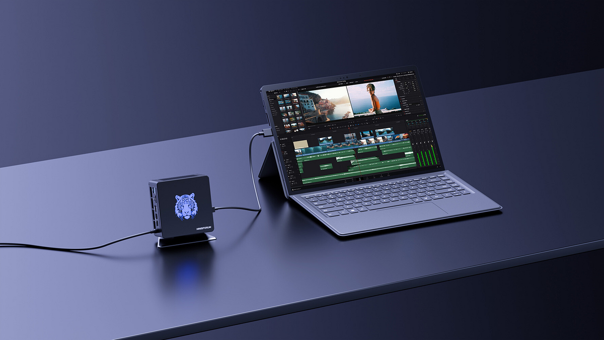 MINISFORUM、AMD Ryzen 7 8840Uを搭載するタブレットPC「V3」の