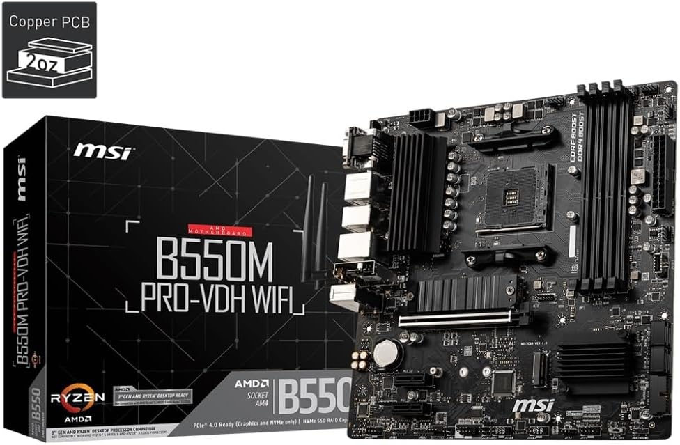 MSI B550M Pro-VDH Wi-Fi
