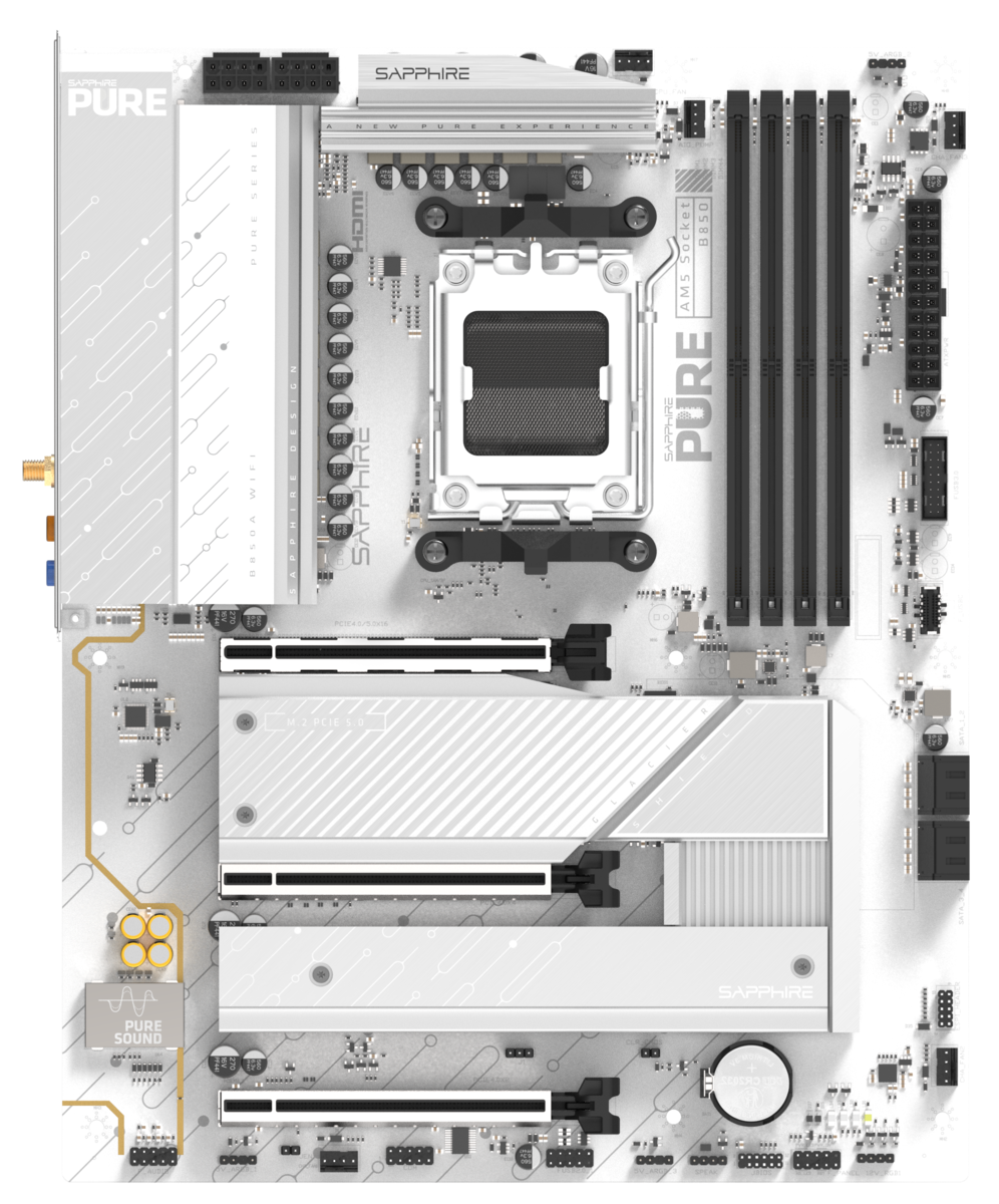 SAPPHIRE PURE B850A WIFI 7