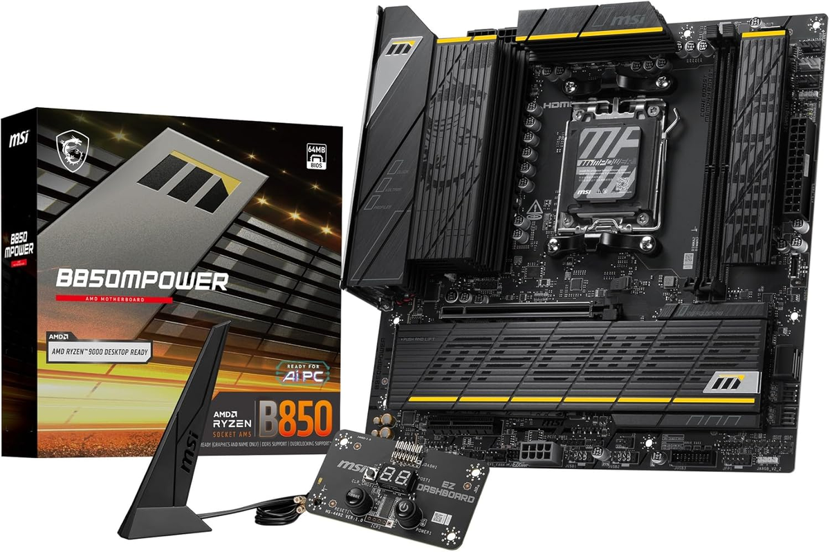 MSI B850M Power