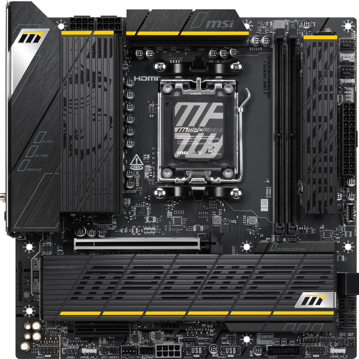 MSI B850M Power