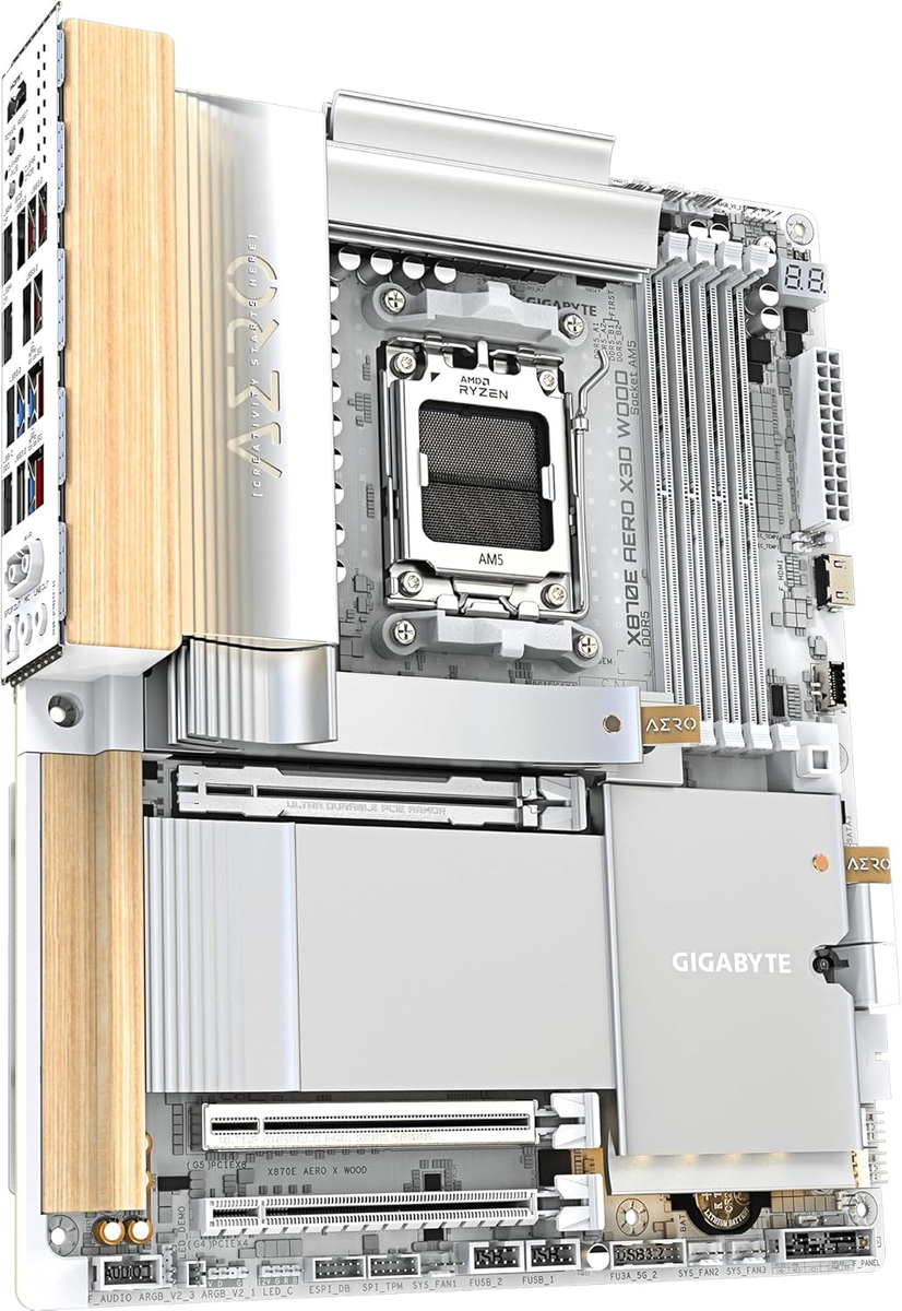 GIGABYTE X870E AERO X3D WOOD