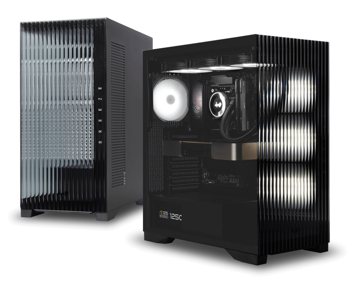 InWin、モダンなインテリアに調和するパノラマ型ミッドタワーケース
