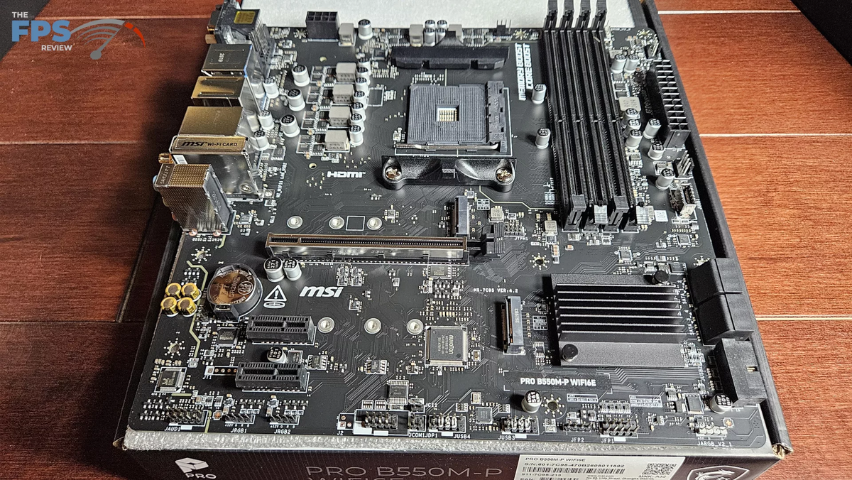 MSI PRO B550M-P WiFi6E