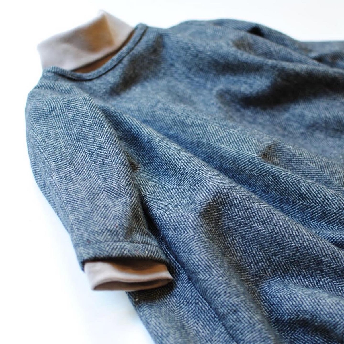 こども服 フレアワンピースを作ってみた 工程を省いたら あっという間に出来上がり たてちゃんの縫い物体験日記