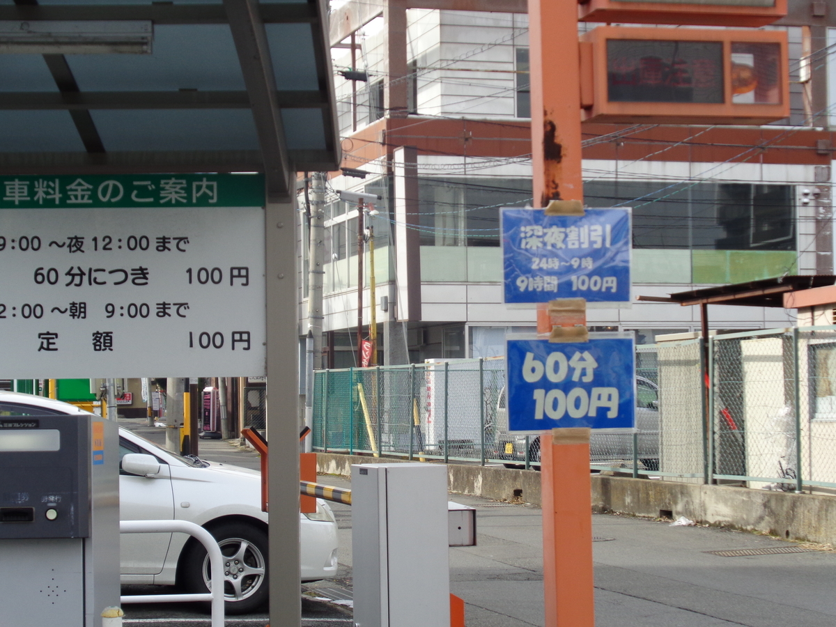 長野駅周辺の駐車場の価格崩壊 Spring Dream