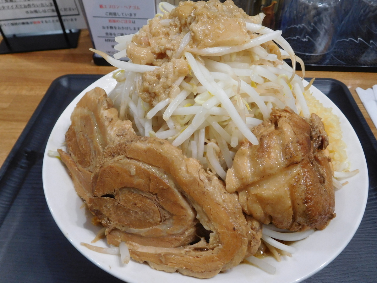 豚ソバ専門店 麺屋 晴 肉増し Spring Dream