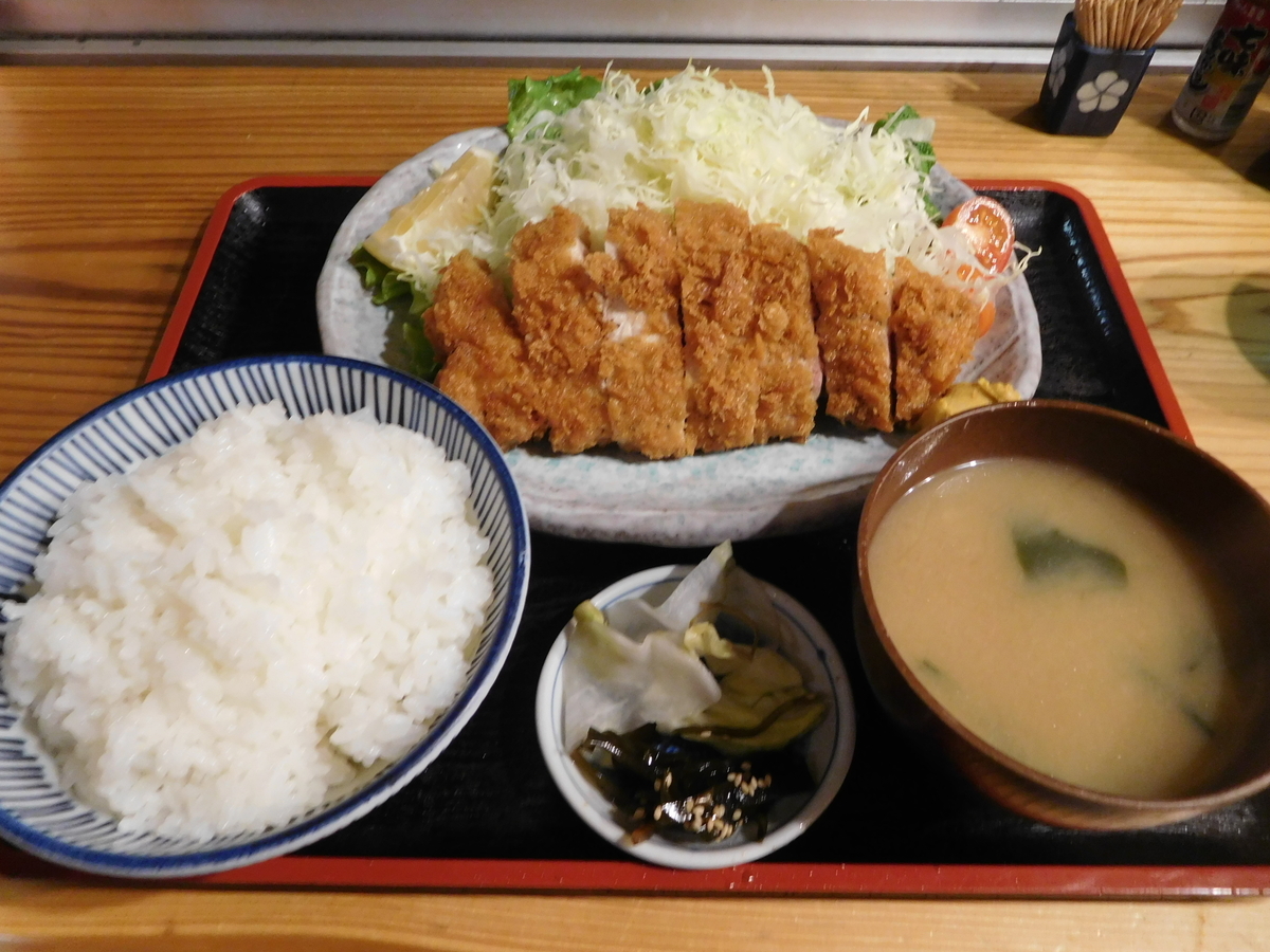 関英ドライブイン とんかつ定食 Spring Dream
