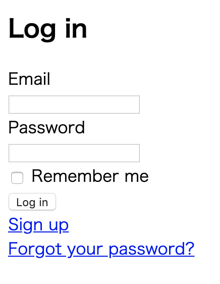 Rubygems 簡単に認証機能がつくれるgem Devise を試してみた Tatehitoの日記