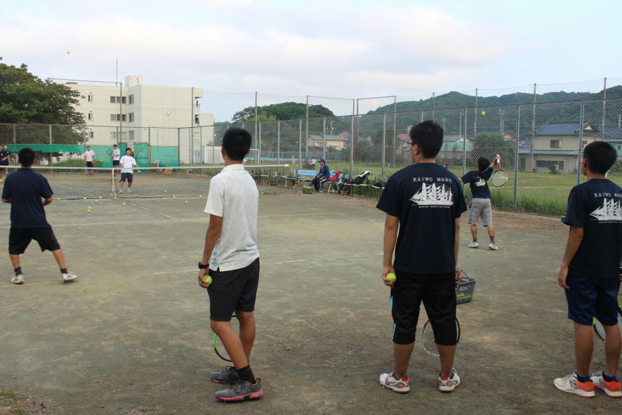 部活始動 国立館山海上技術学校blog