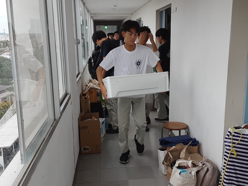 令和5年9月7日 生徒寮の部屋替えをしました - 国立館山海上技術学校blog