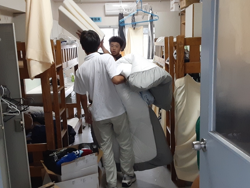 令和5年9月7日 生徒寮の部屋替えをしました - 国立館山海上技術学校blog