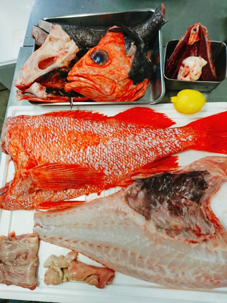 メヌケ 深海から届きました Tateyamadianaのブログ