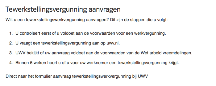 Gvva オランダ・労働許可の申請方法【TWV・GVVA】 - オランダ語 独学のすゝめ