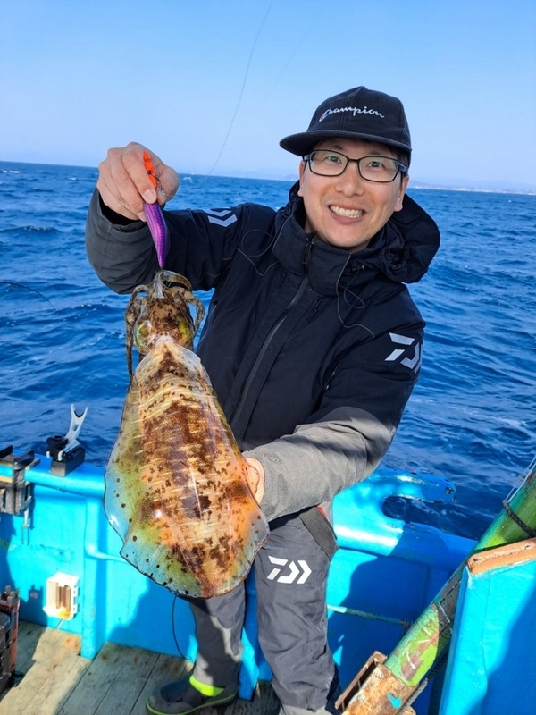 3/16（土）南伊勢の五ケ所湾のティップランの釣果情報_アオリイカ_アングラー