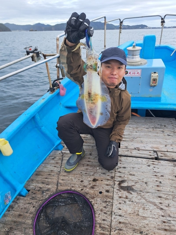 10/5（土）南伊勢の五ケ所湾のティップランの釣果情報_エギング_アオリイカ