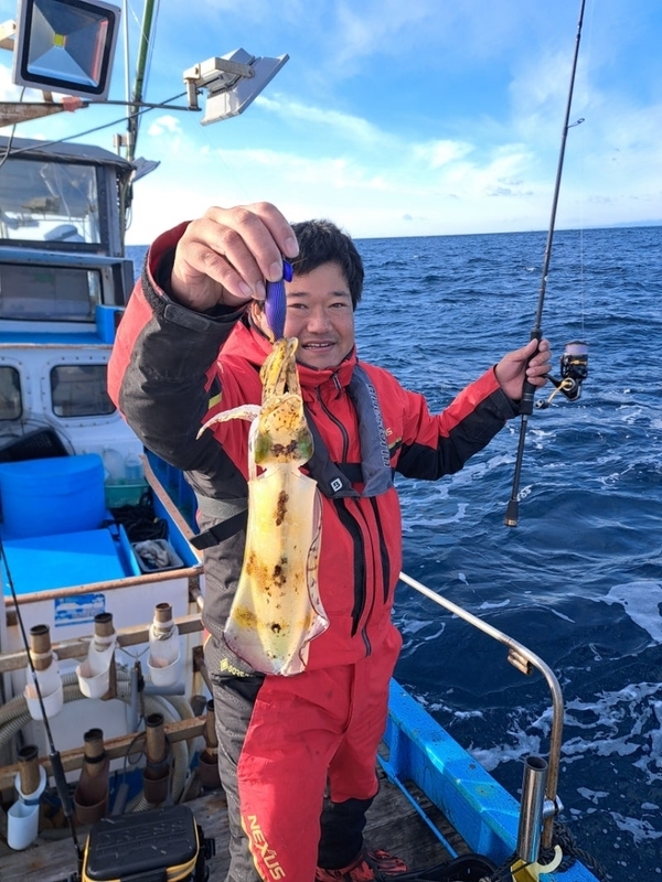 12/7（土）南伊勢の五ケ所湾のティップランの釣果情報_エギング_アオリイカ
