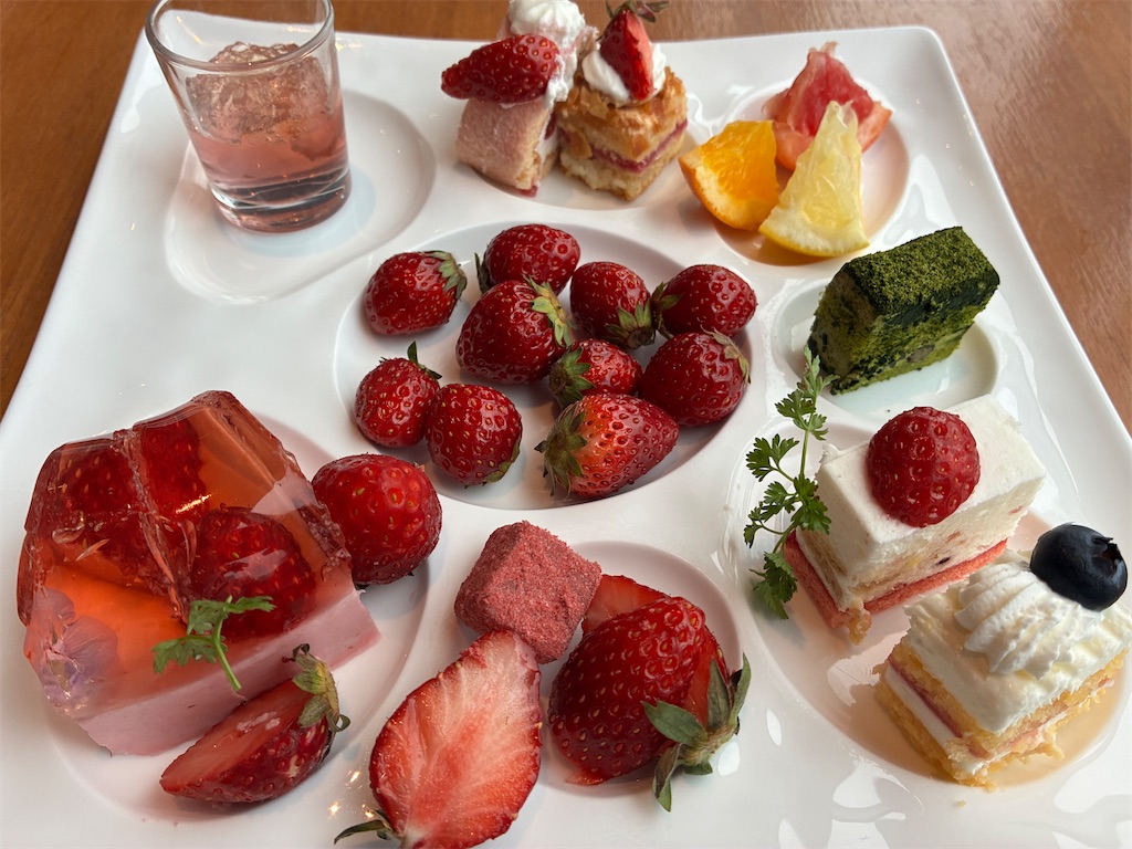 XEX TOKYO（ゼックス トウキョウ）ランチビュッフェ 行った