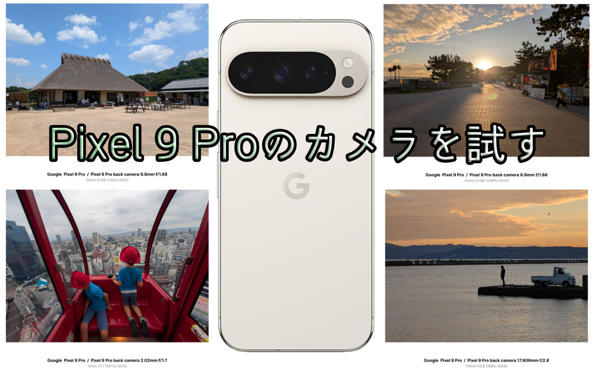 Pixel 9 Proのカメラを試す - ぷいろぐ