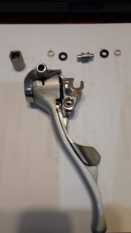 デュアルコントロールレバーの分解清掃（ST-7400） - とっても竜な気分