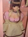 60㎝みるくハート・ピンクカフェドレスVer.