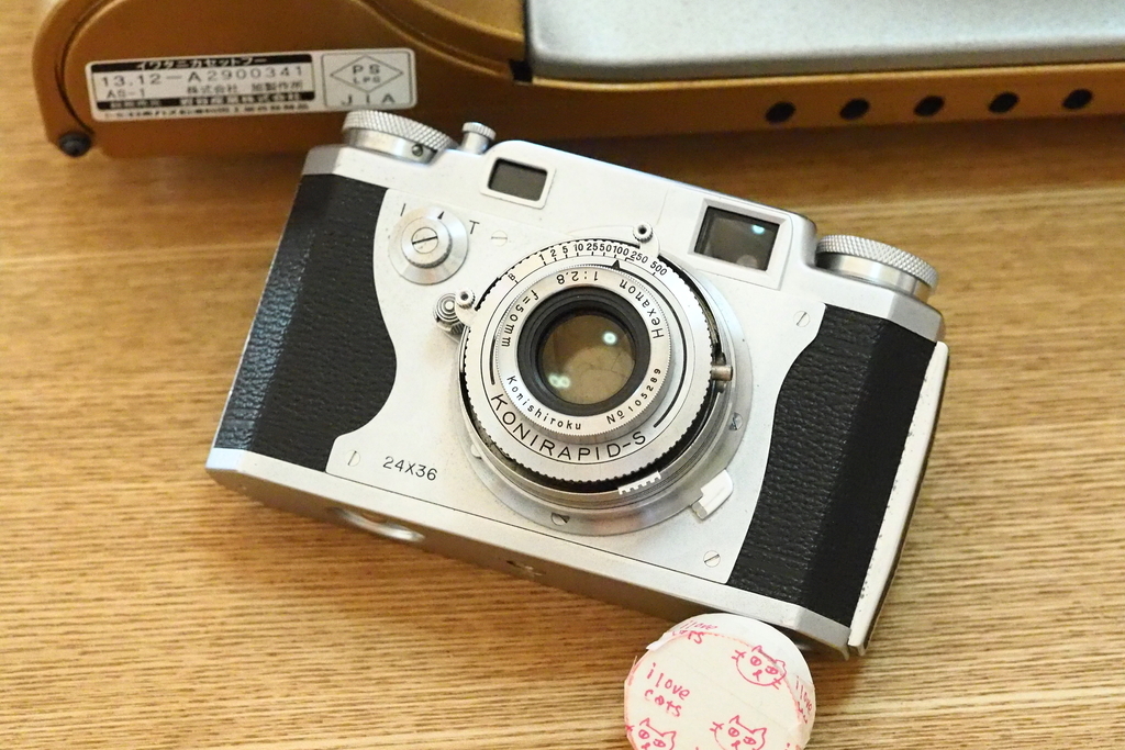 コニカ Konica II 50mm f/2.8 レンジファインダー 3922 classic konica or konica II 2.8/50mm - 〜 タバスコとシナモン 〜