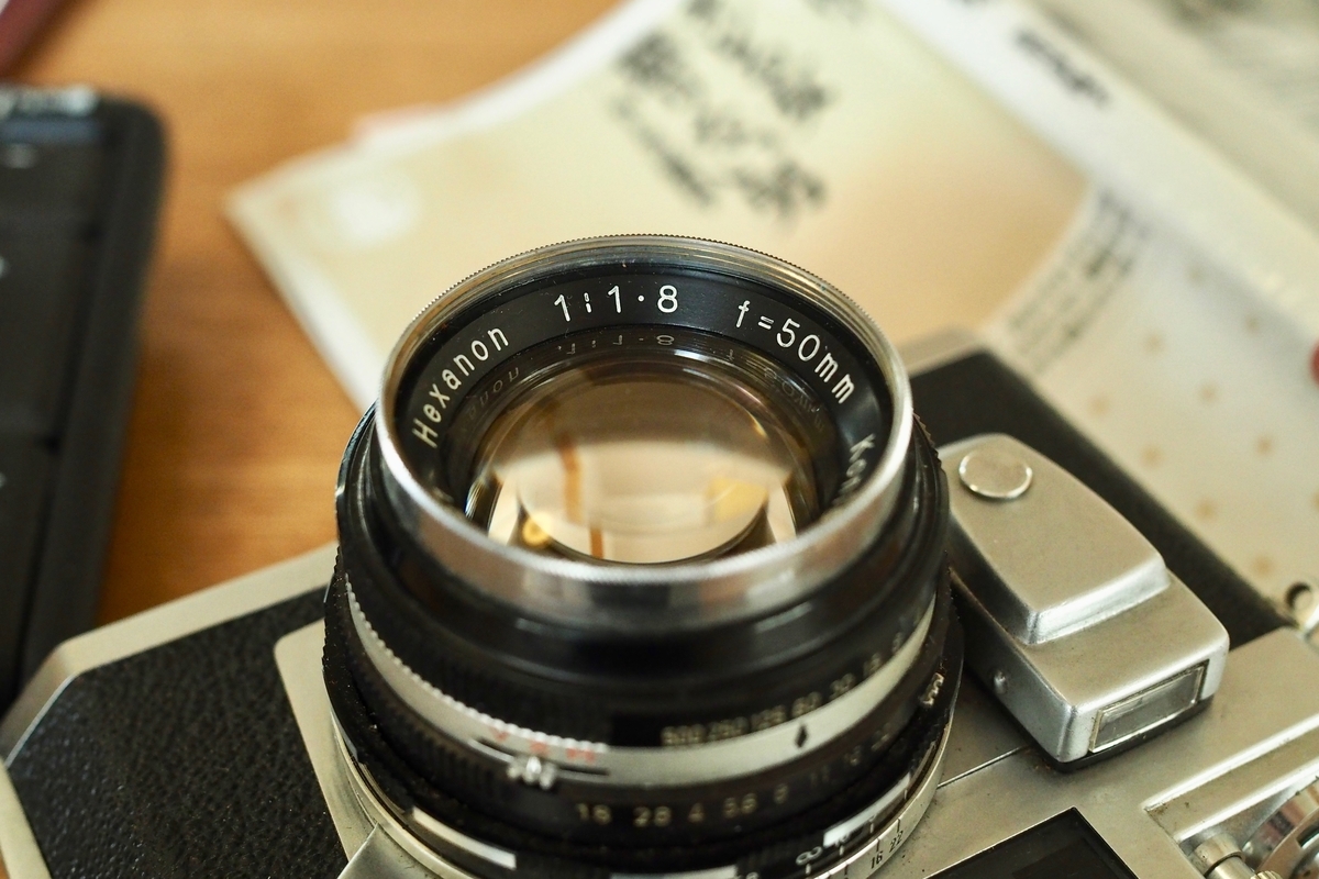 シャッターが少し粘るかな？・konica III M - 〜 タバスコと