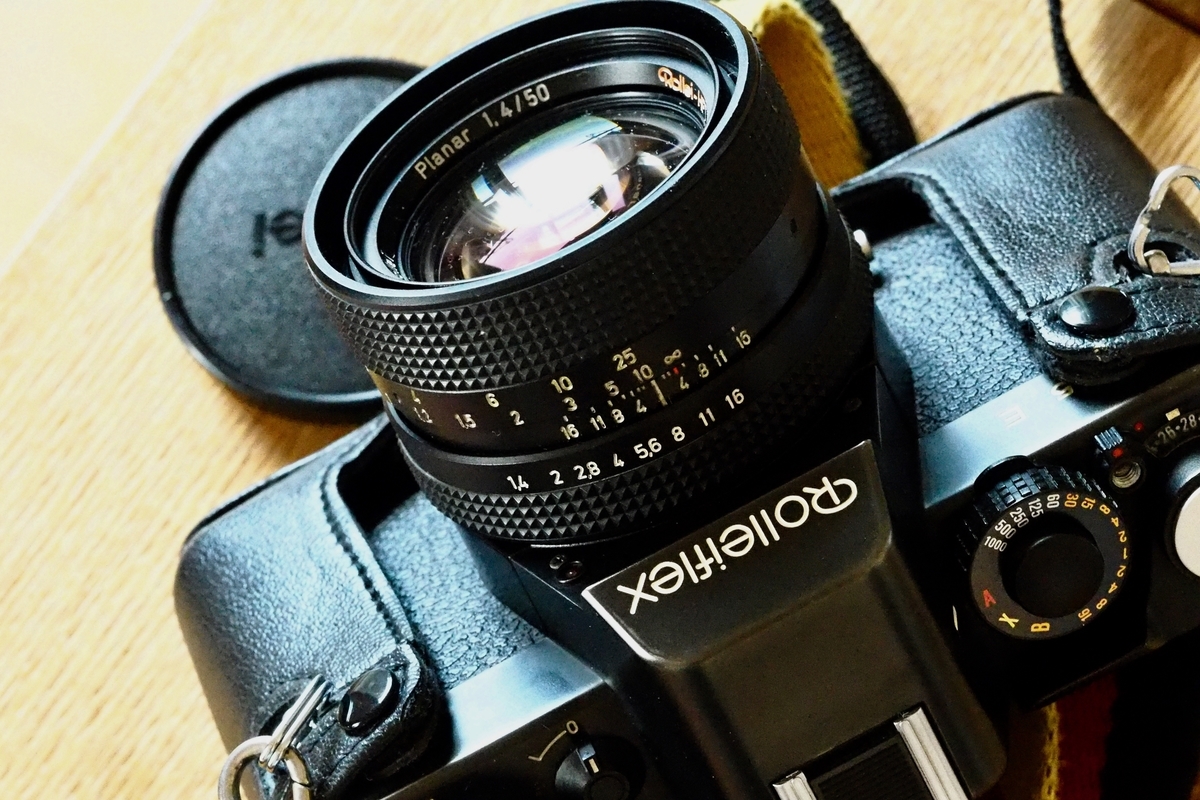 Rolleiflex SL35E ・ 二重露光はできてもできない（涙 〜 タバスコとシナモン