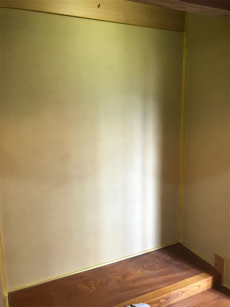 床の間に チェスト付きハンガーラックをハンドメイドしてみた 明日晴れるかな