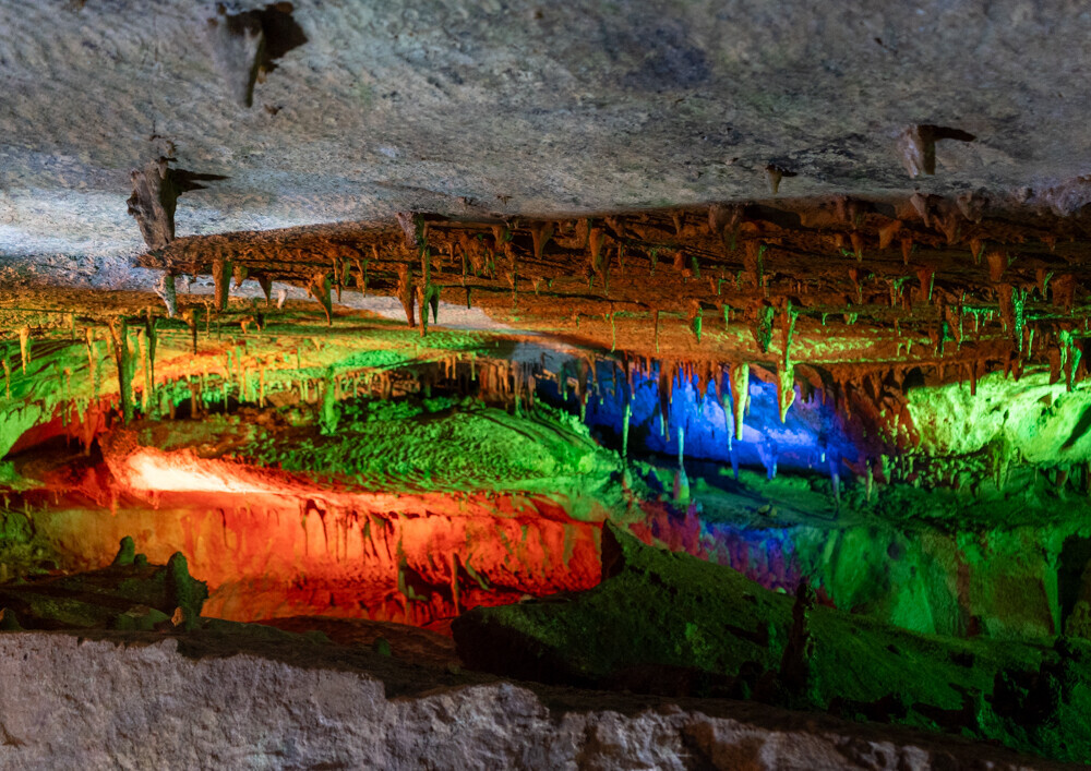 どろっこに乗って面不動鍾乳洞へ - 飛行機搭乗奇行