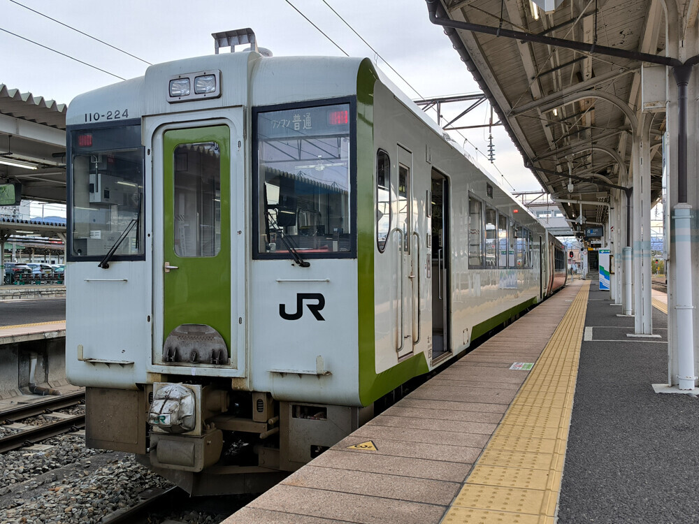 只見線に乗った（会津若松～会津川口） - 飛行機搭乗奇行