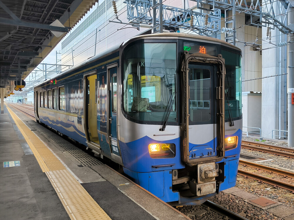 えちごトキめき鉄道日本海ひすいライン（直江津～糸魚川）に乗った