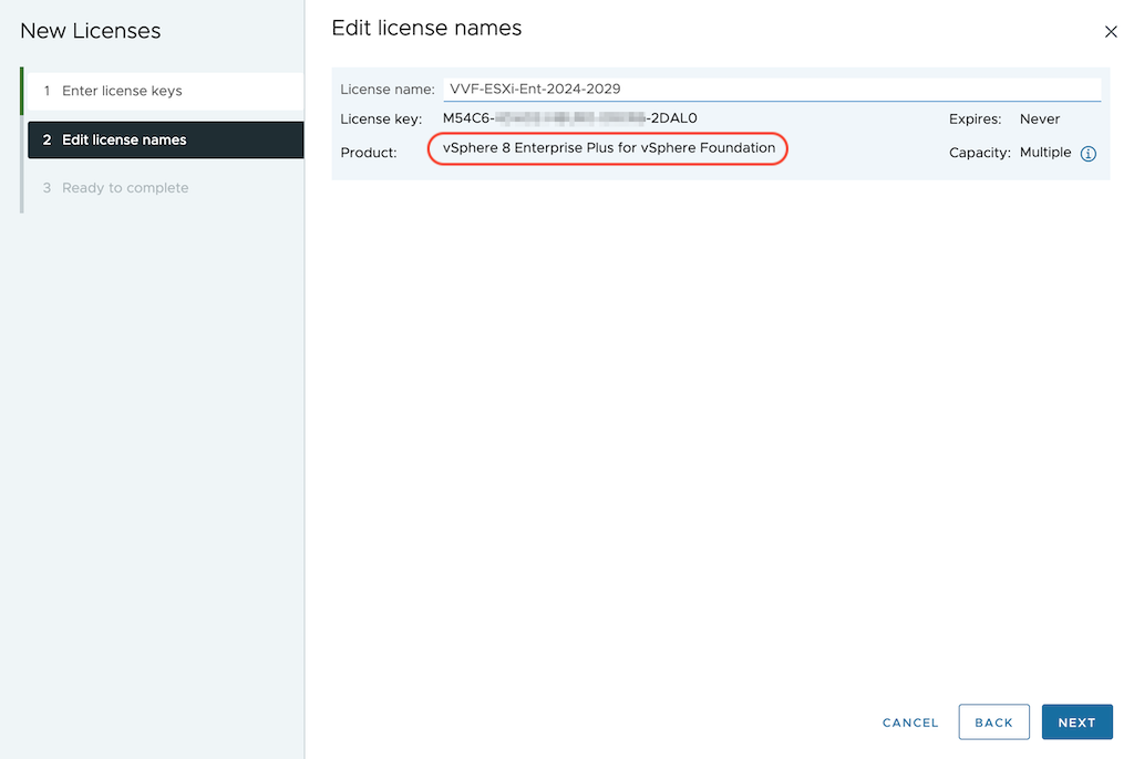 VMware vSphere 8 Enterprise Plus for vSphere Foundation (Supports