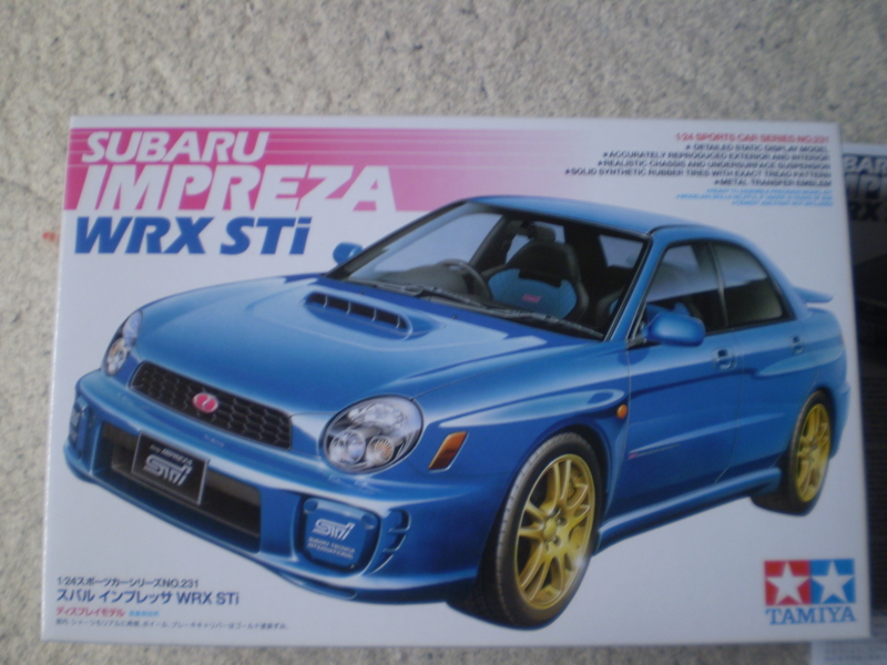 丸目インプのプラモ買っちゃった Tcr2に乗っていろんなことしてみたい変人の日記