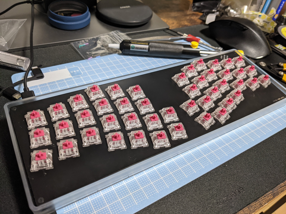 自作キーボード3台目：GPK60-46W - バーサタイル日記