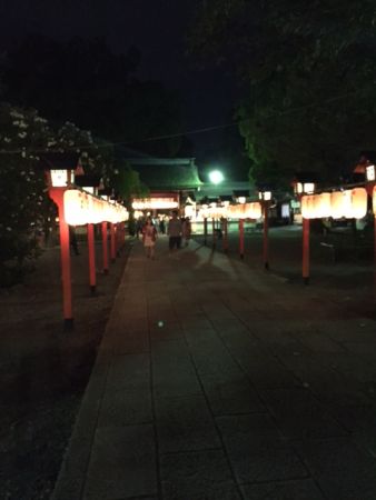 Hirano shrine in Kyoto