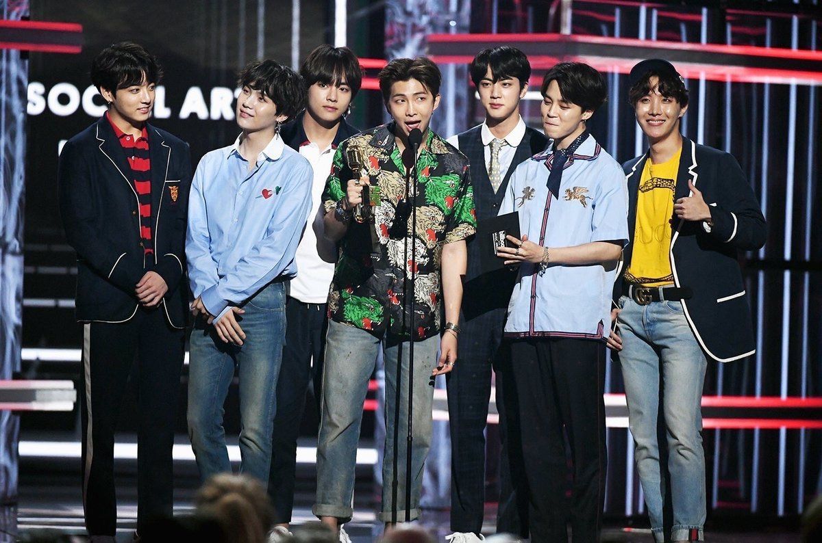 BTS （防弾少年団）、2年連続「Billboard Music Awards」でTop Social Artist