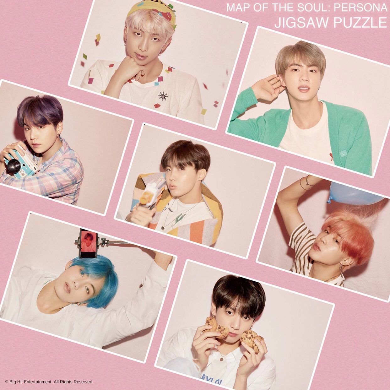 Btsの公式ジグソーパズル発売 全7種類 108ピース 税込1 650円 韓information